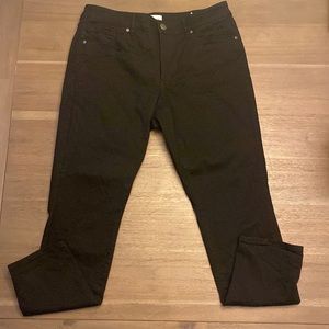 Loft black jeans - size 12